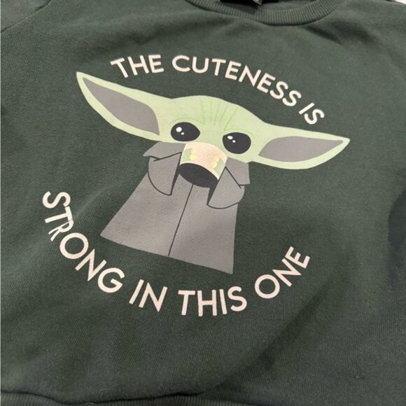 Star Wars Green Baby Yoda Pajama Set - Picture 6 of 6